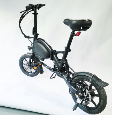 Ovale Batterie, die Mini Pocket Electric Bike 14-Zoll-hybrides faltendes elektrisches Fahrrad faltet