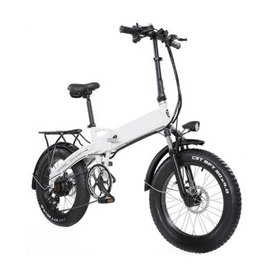 350W, das elektrische Fahrräder für Erwachsene, faltbares fettes Fahrrad 28MPH des Reifen-20&quot; 4,0 faltet