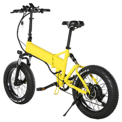 elektrisches faltendes Fahrrad des fetten Reifen-7speed 20 Zoll Soem verfügbar