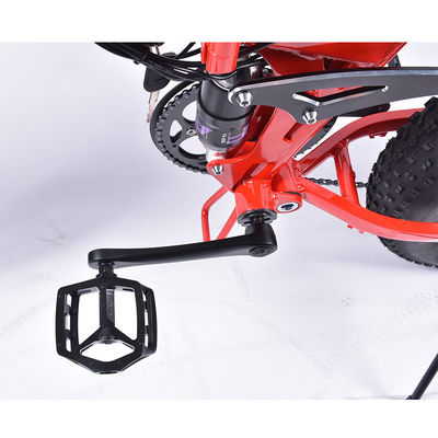 Drehen elektrisches Falten-Fahrrad des fetten Reifen-31MPH, 20 Zoll 7Speed elektrische Fahrräder