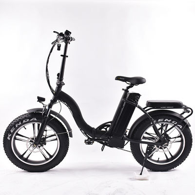 Fette Reifen-Falten-elektrisches Fahrrad 6Speed Derailleur 30KMH ODM