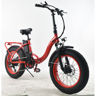 Elektrisches faltendes Fahrrad übersetzte des fetten Reifen-30KG mit 8A Lithium-Batterie Shimano