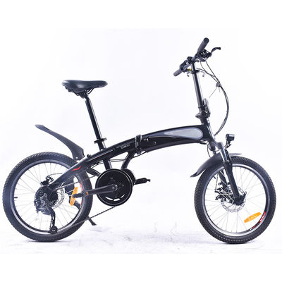 20 Zoll-ultra helles elektrisches faltendes Fahrrad 0.25KW mit mittlerem Antriebsmotor Bafang