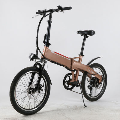 Leichtgewichtler-elektrisches faltendes Fahrrad 20x1.95 25km/H der Tragfähigkeits-120KG