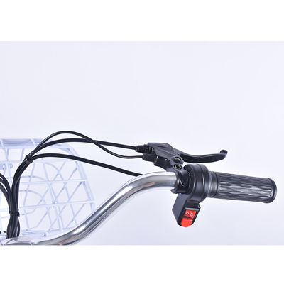 Zusammenklappbares leichtes elektrisches Rennrad 6gears mit Front Basket
