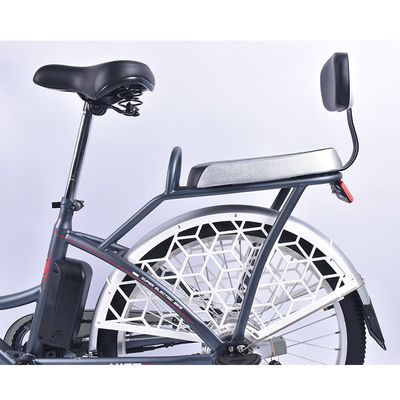 Weinlese-Stahlrahmen-elektrisches Fahrrad, 22in leichtes Pedal-Vorlagen-Fahrrad