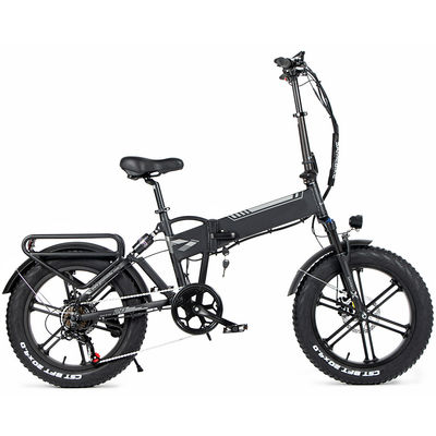 Faltendes fetter Reifen-elektrisches Fahrrad 750 Watt, faltbares E System 30kmh Fahrrad-5grade