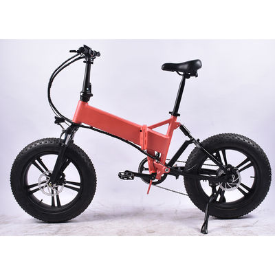 Fetter Reifen-elektrische Fahrrad-Falte der Unterstützungs330lbs mit Lithium-Batterie 10Ah