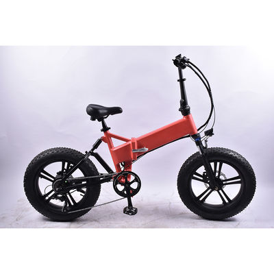 Fetter Reifen-elektrische Fahrrad-Falte der Unterstützungs330lbs mit Lithium-Batterie 10Ah