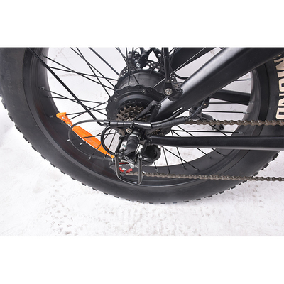 Fetter Reifen-elektrische Mountainbike Shimano 6 ODM 48V 500W übersetzt Fracht faltbares Ebike